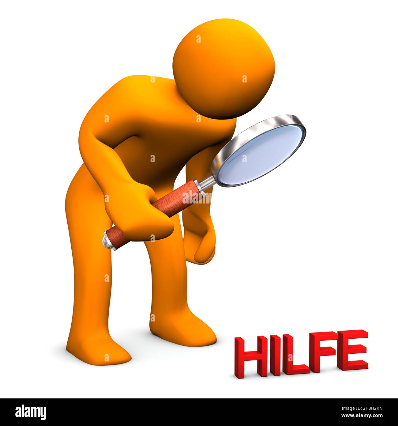 Search Help Stockfoto