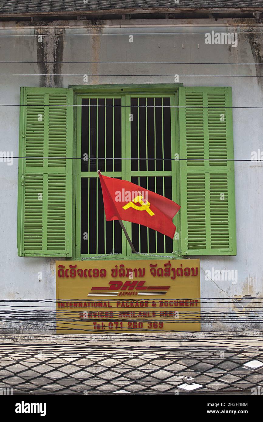DHL Lao Stockfoto