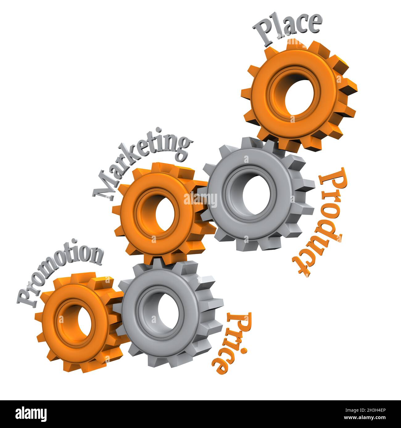 Zahnräder Für Agenten Stockfoto