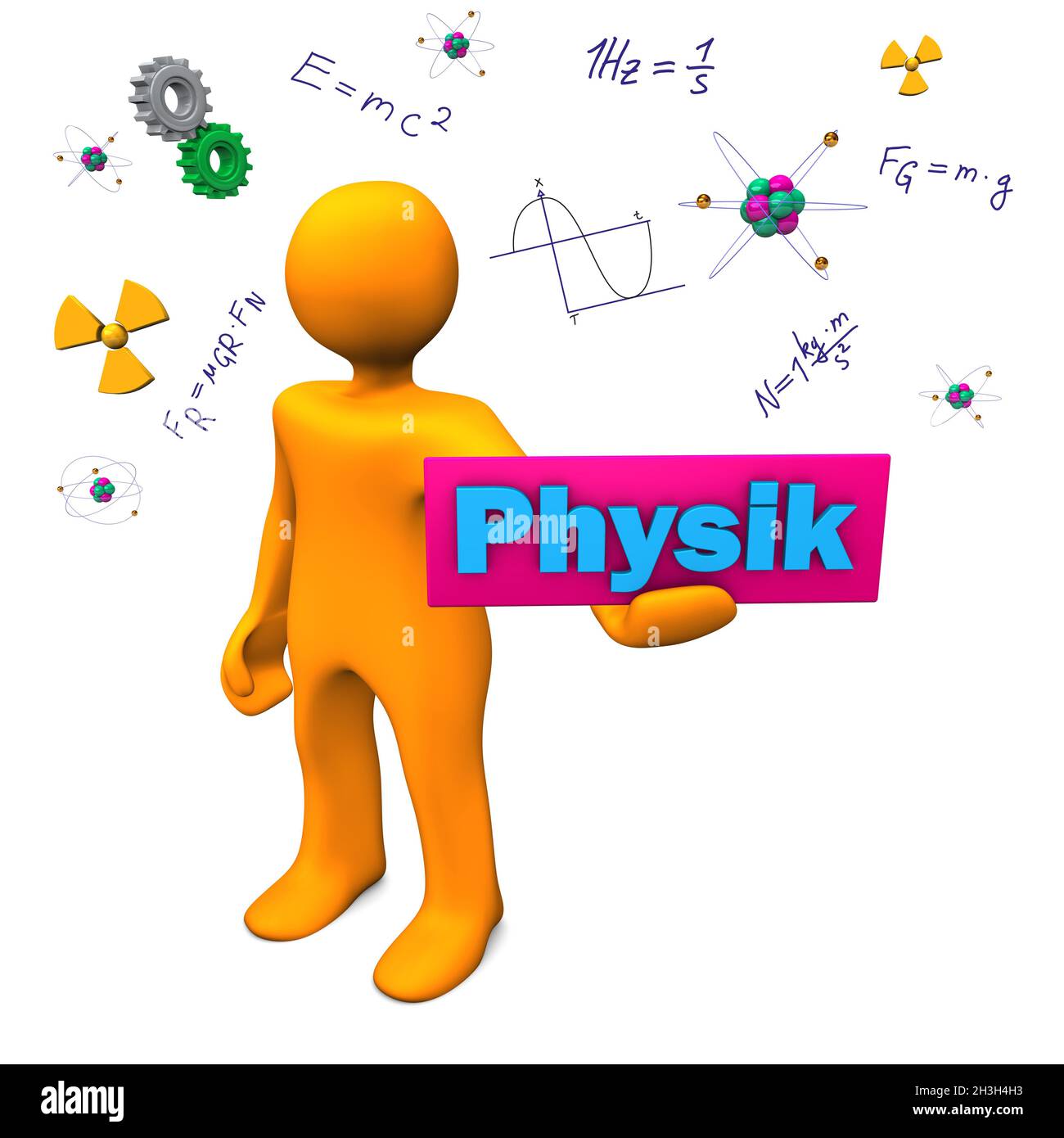 Physik Stockfoto