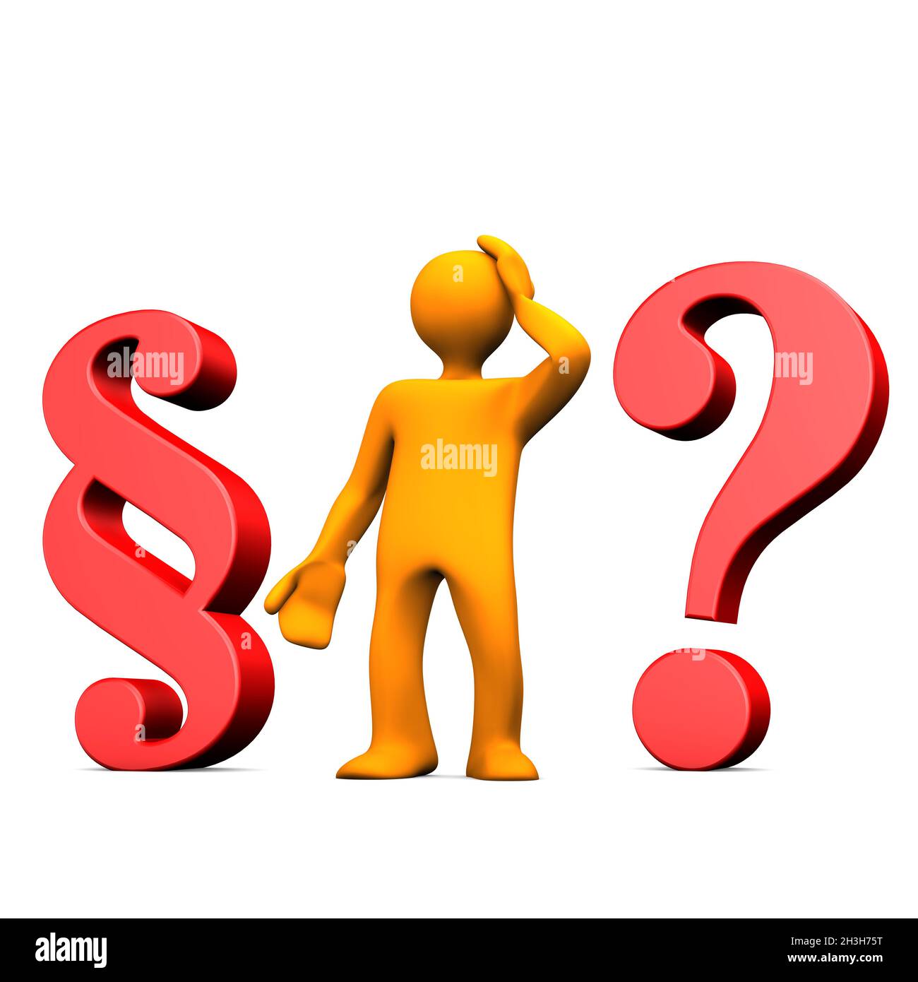 Absatzfrage Für Menschl. Darstellungsobjekt Stockfoto