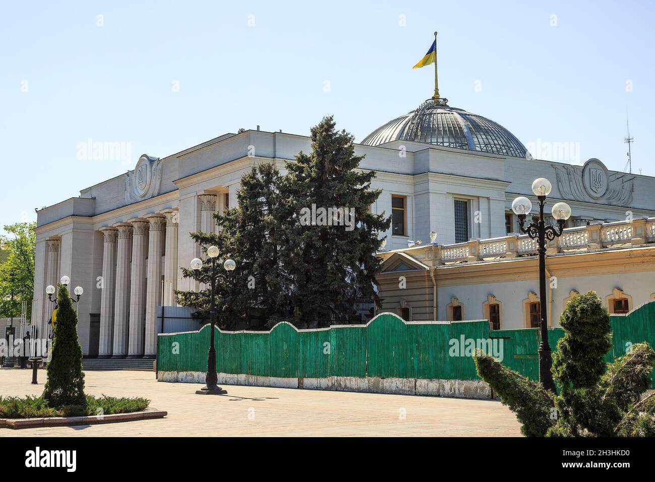 Ukrainisches Parlament. Kiew Stockfoto