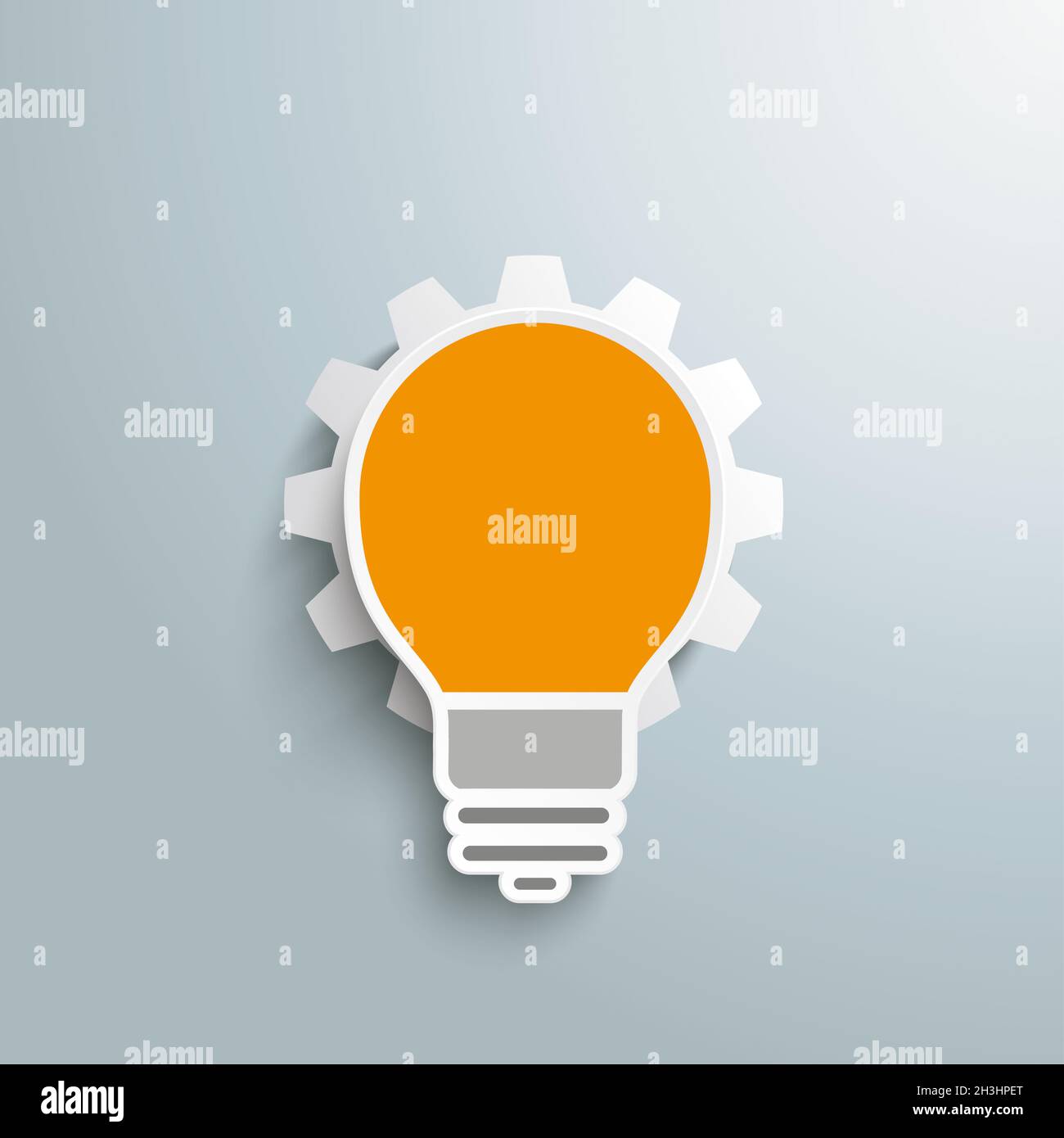 Zahnrad Für Große Glühlampen Stockfoto