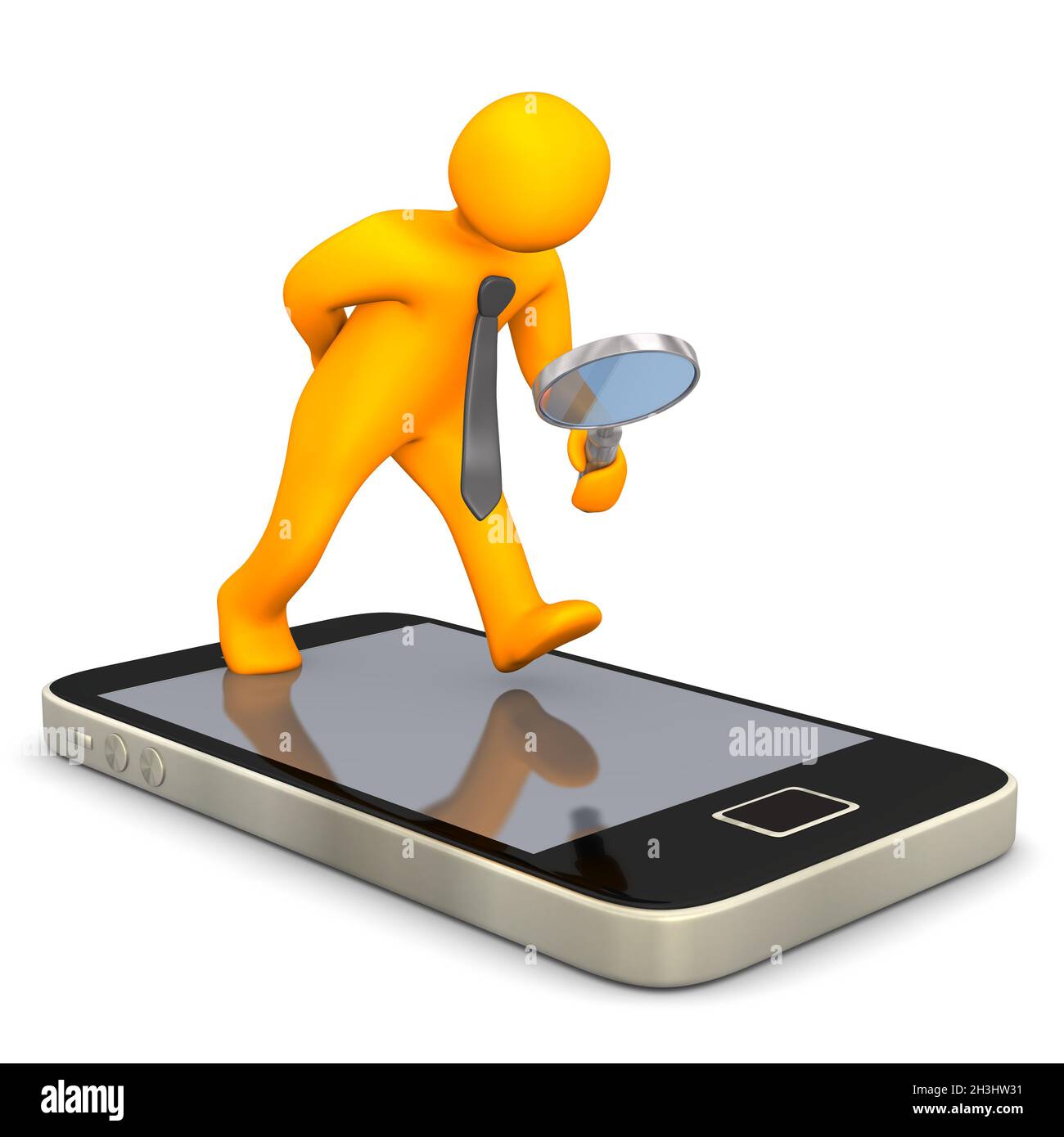 Smartphone Für Geschäftsleute Stockfoto