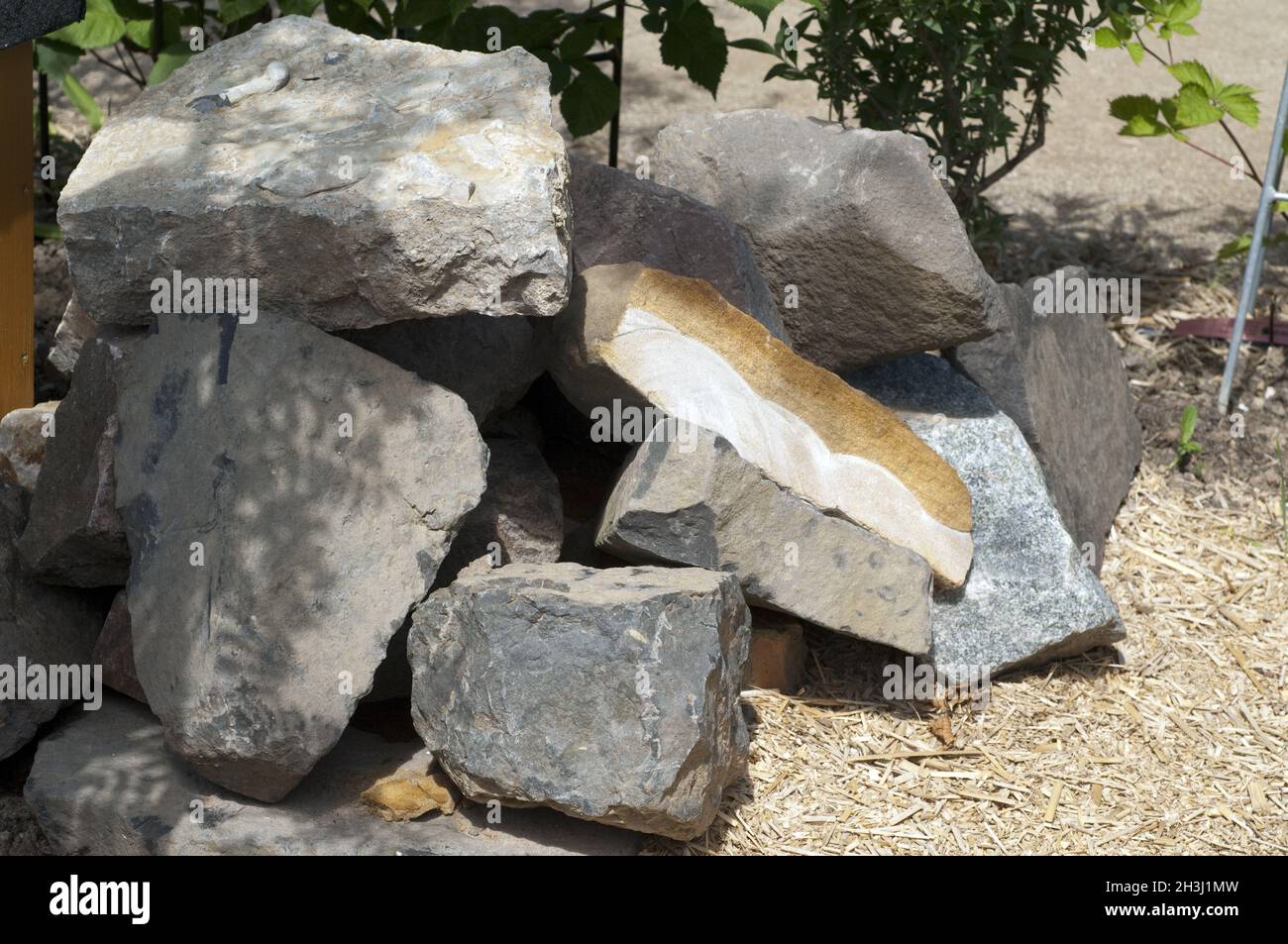 Cairn, Stones, Shafted, Shelter Stockfoto