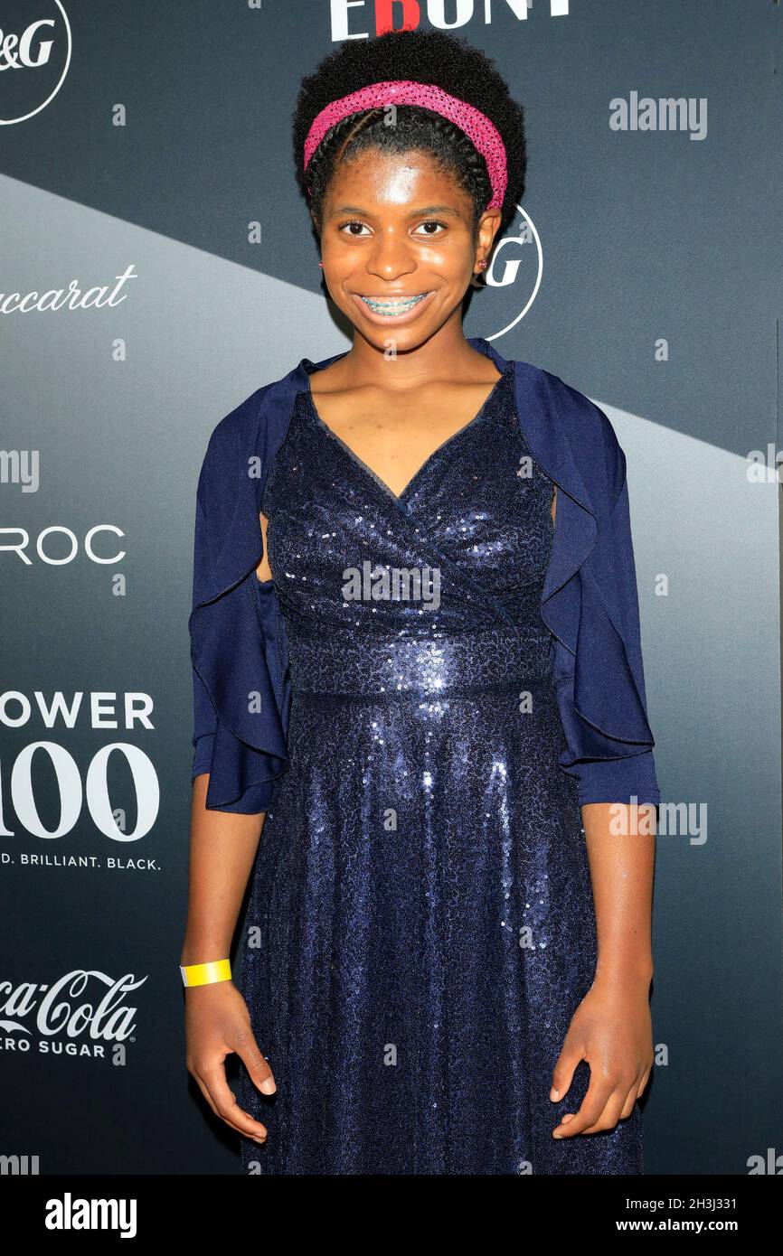 23. Oktober 2021, Beverly Hills, CA, USA: LOS ANGELES - OCT 23: Zaila Avant-Garde bei 2021 Ebony Power 100 im Beverly Hilton Hotel am 23. Oktober 2021 in Beverly Hills, CA (Bildnachweis: © Kay Blake/ZUMA Press Wire) Stockfoto