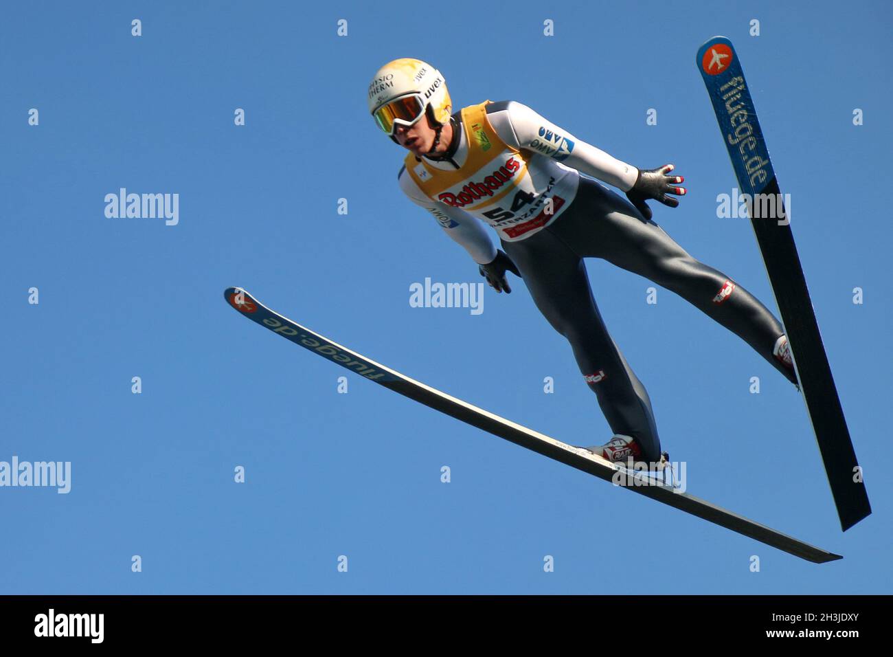 Teamwettbewerb - FIS Sommer Grand Prix Stockfoto