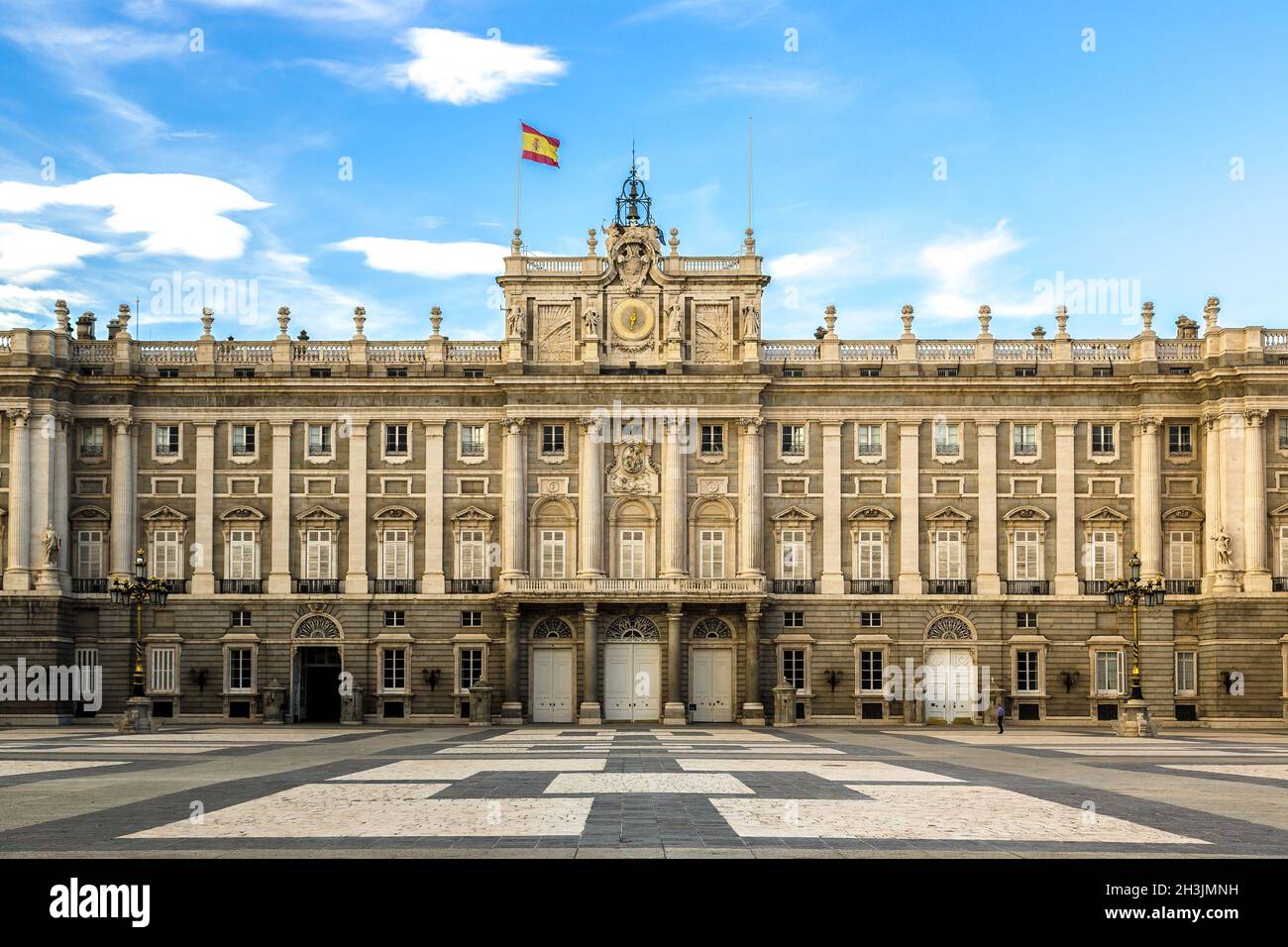 Royal Palace in Madrid, Spanien Stockfoto