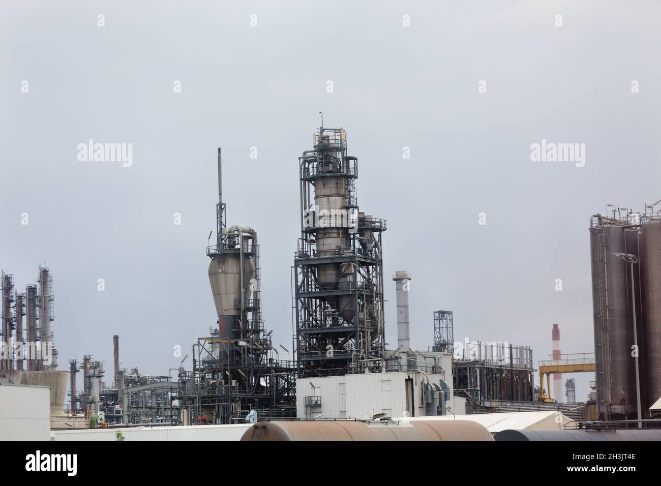 Fabrik Gebäude closeup Stockfoto