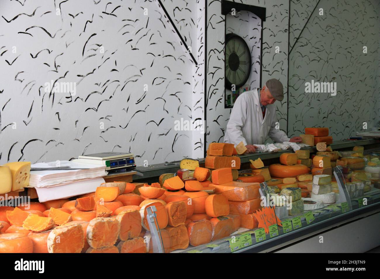 FRANKREICH. NORD (59) LILLE, KÄSE Stockfoto