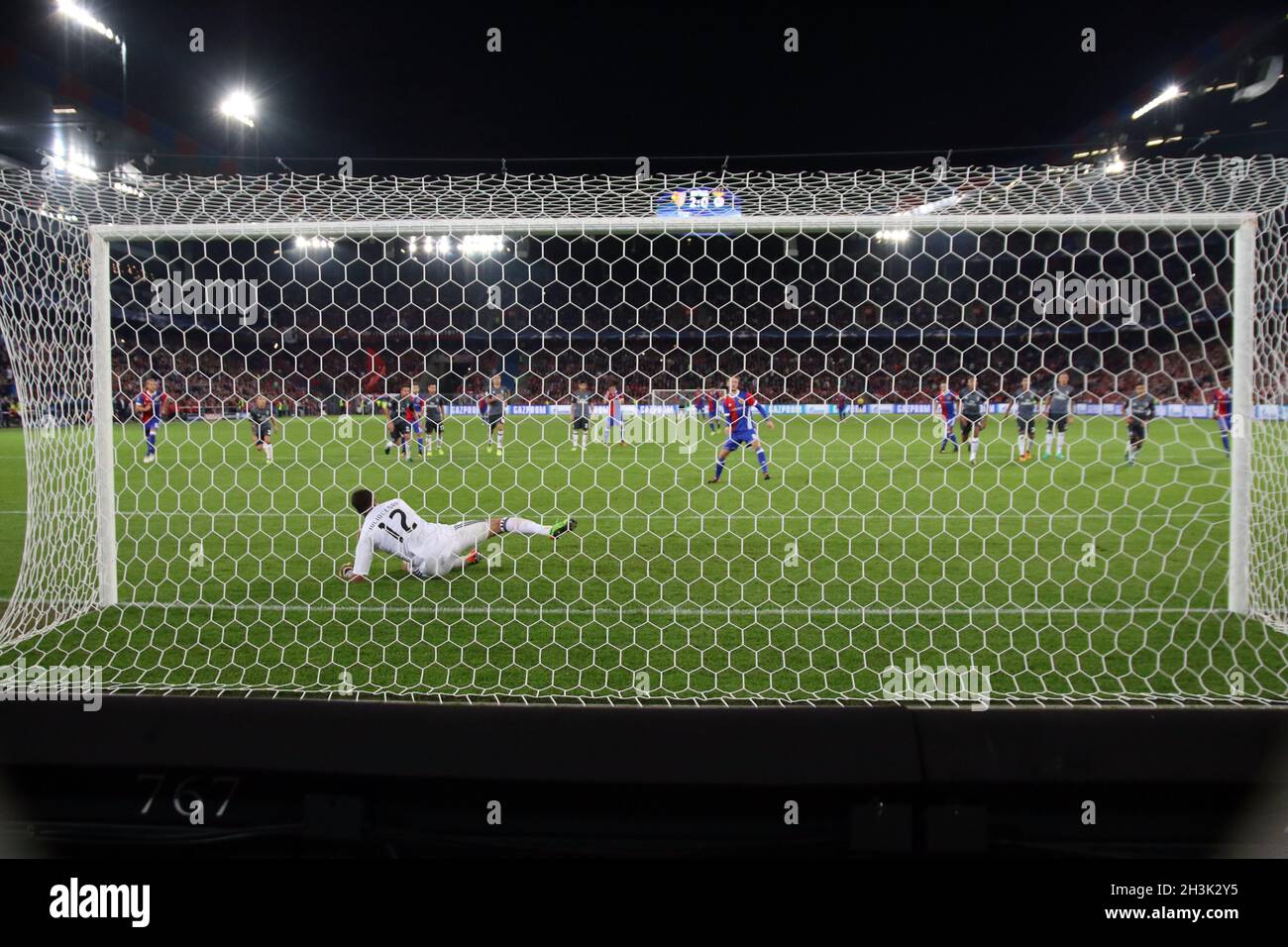 Football CL: 2. Etappe, FC Basel gegen Benfica Lissabon Stockfoto