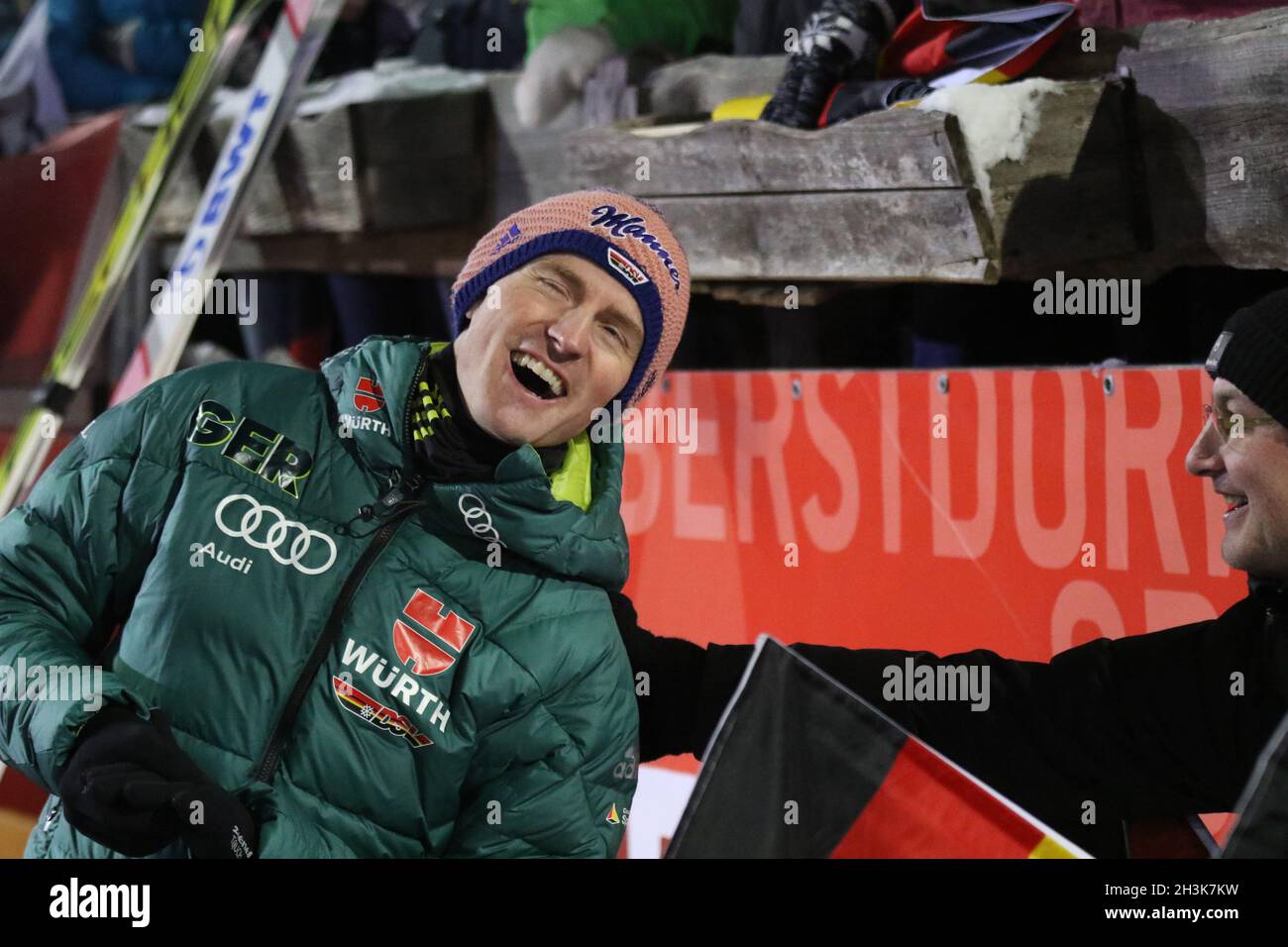 Vierschanzentournee Qualifier Oberstdorf 17-18 Stockfoto