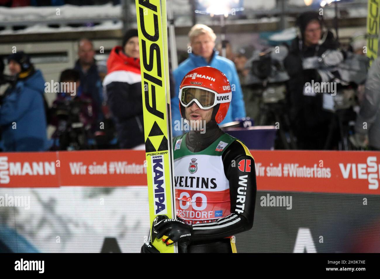 Vierschanzentournee Qualifier Oberstdorf 17-18 Stockfoto