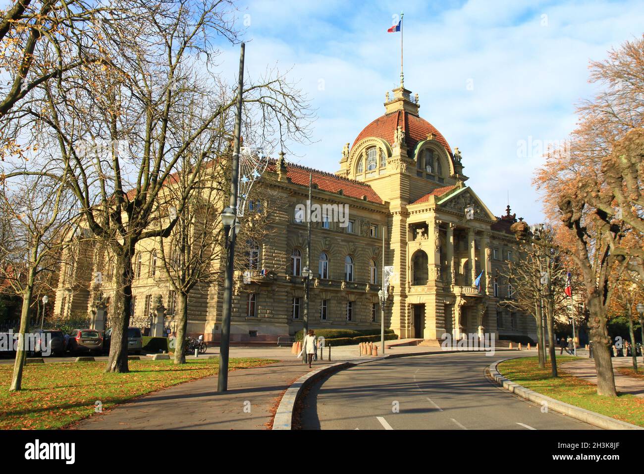 FRANKREICH. BAS RHIN (67) STRASSBURG. RHEINPALAST Stockfoto