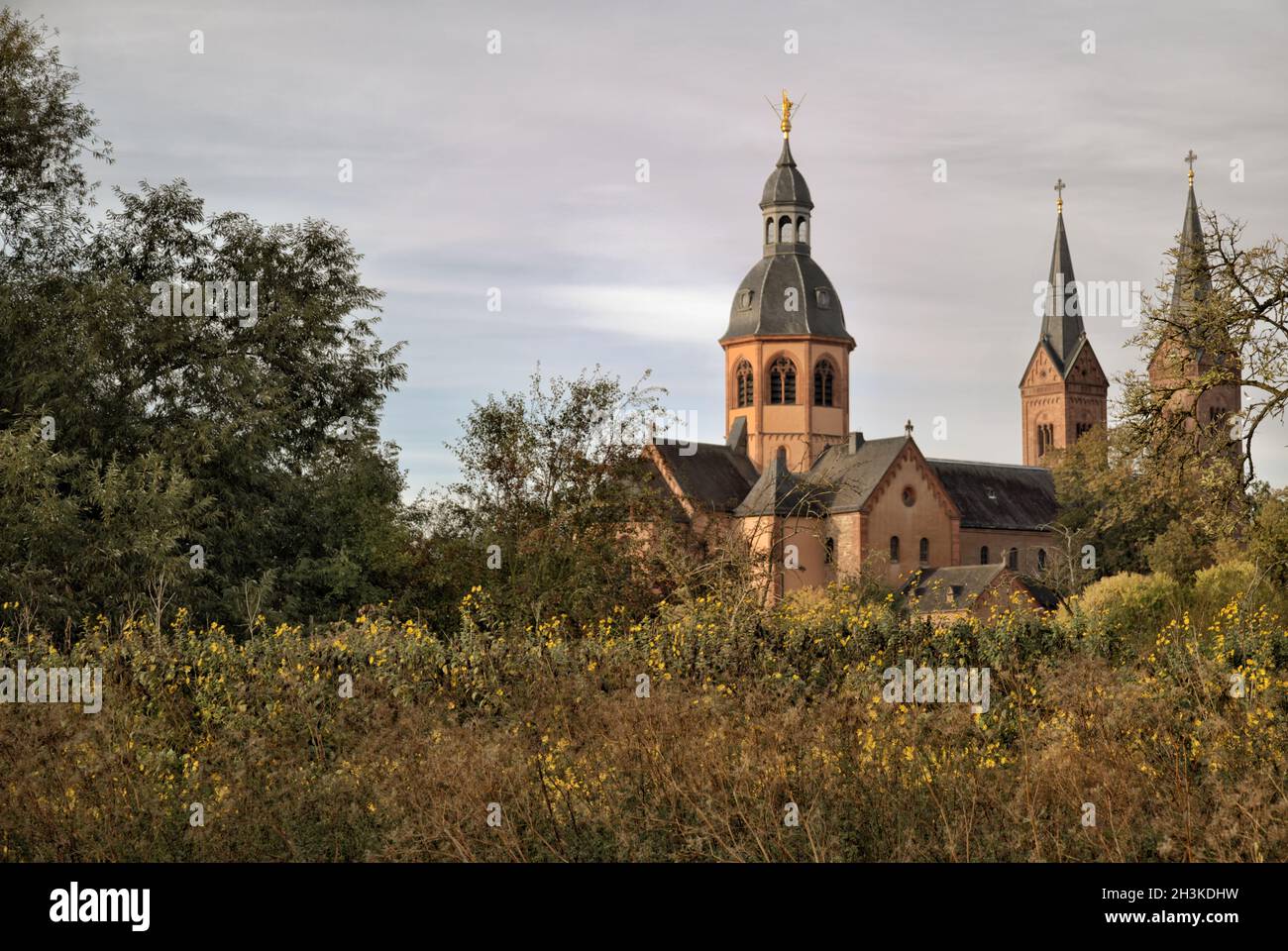 Morgens um sieben Uhr Stockfoto