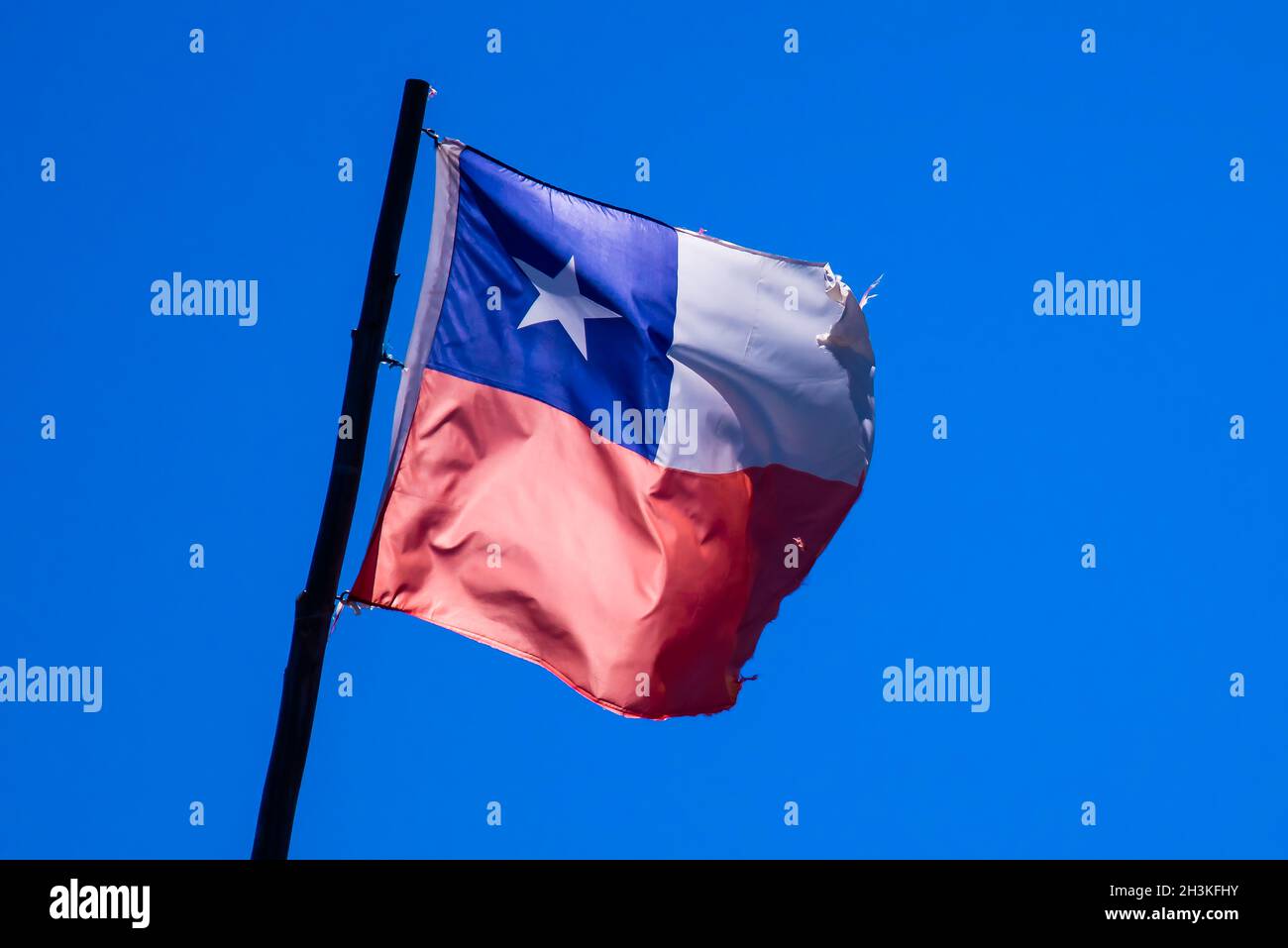 Flagge von Chile Stockfoto