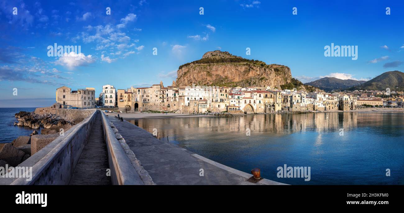 Cefalu Stockfoto