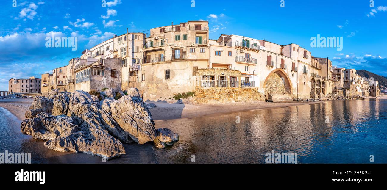 Cefalu Stockfoto