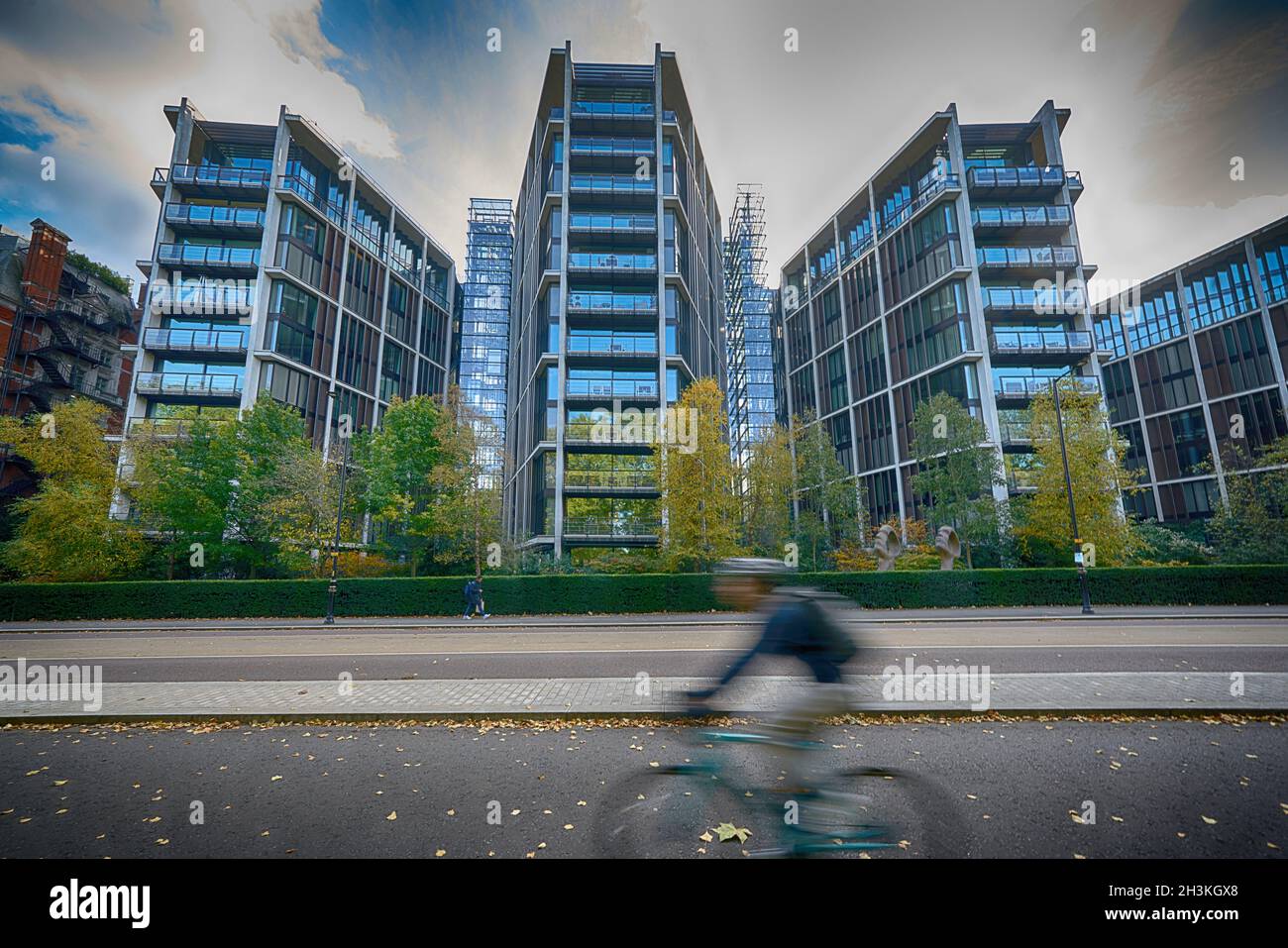 Ein Hyde Park Wohnapartment Knightsbridge, Stockfoto