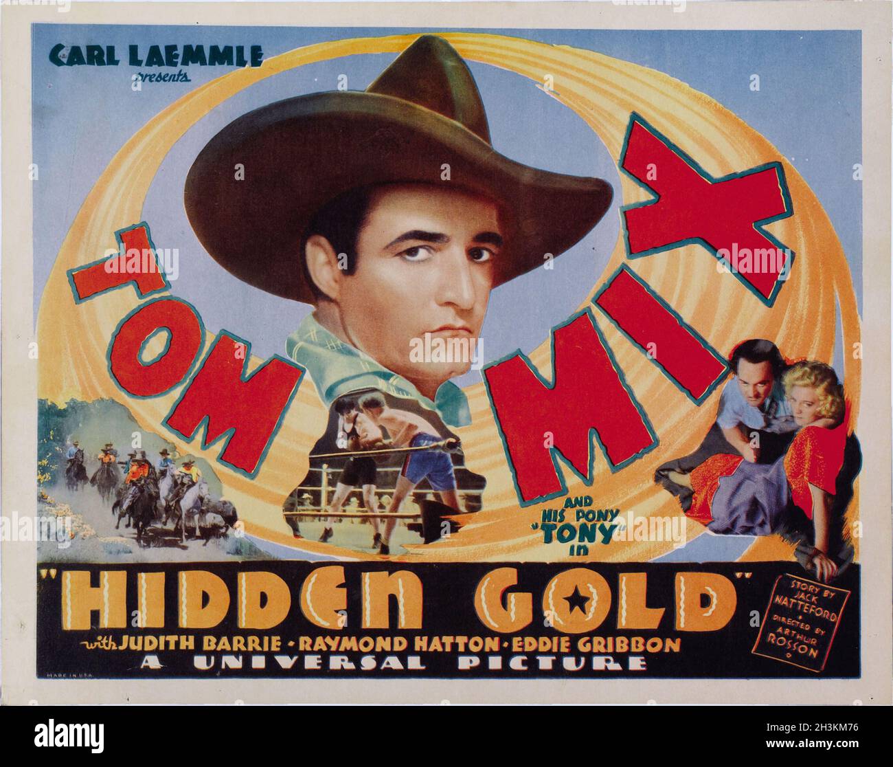 TOM MIX in HIDDEN GOLD (1932), Regie Arthur ROSSON. Kredit: UNIVERSALBILDER / Album Stockfoto