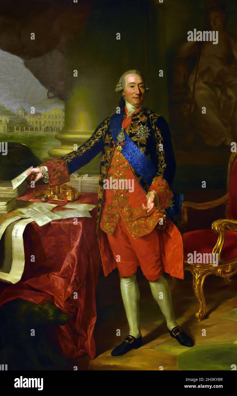 Ritratto del duca paolo gerolamo grimaldi Fotos und Bildmaterial in