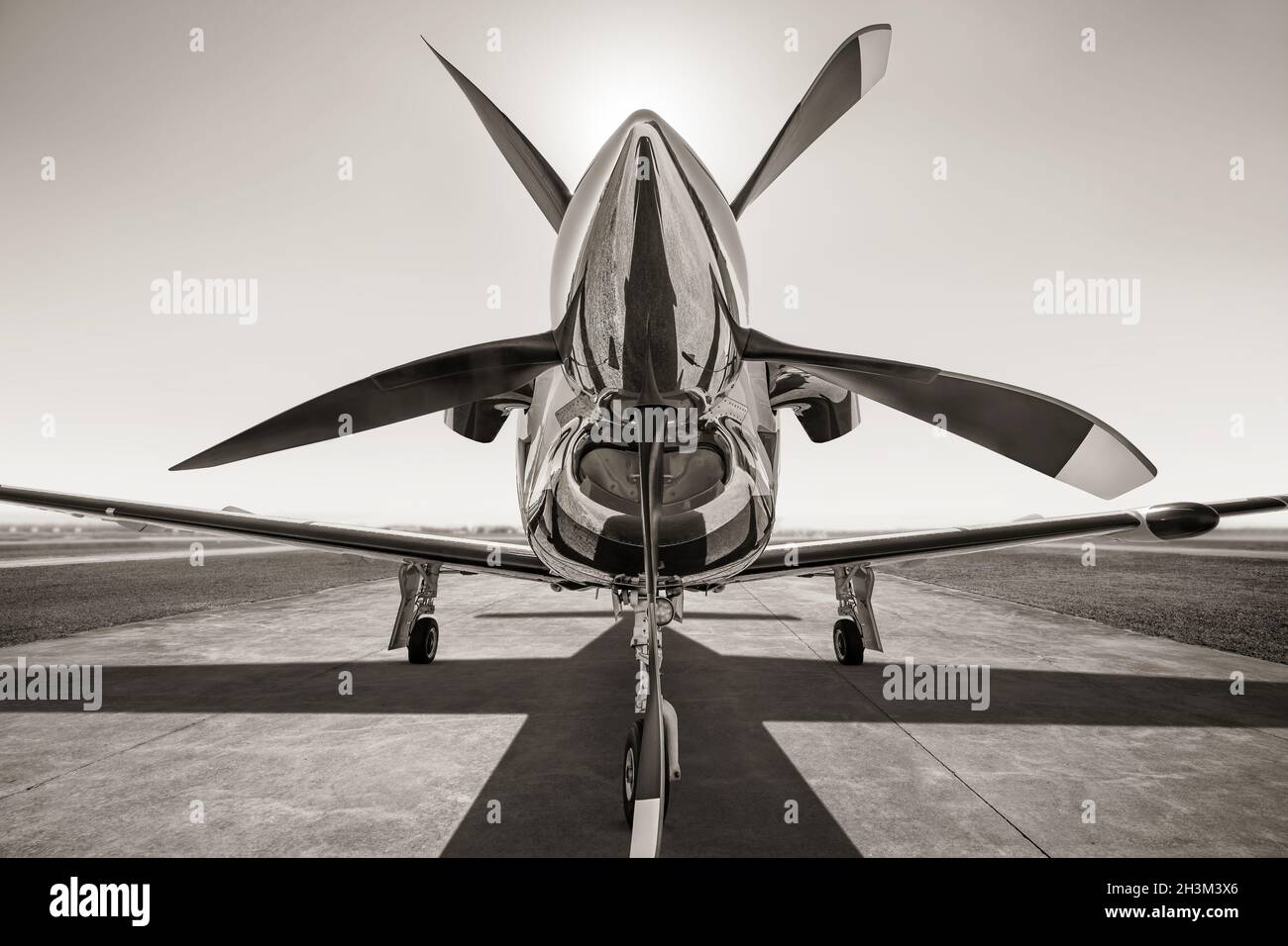 Sportflugzeug Stockfoto