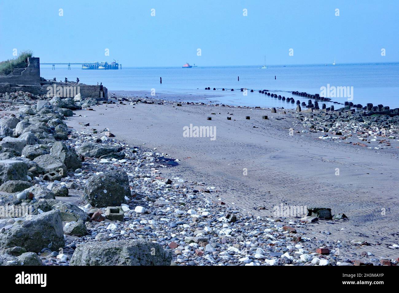 Verspurn Küste in 2008 Stockfoto