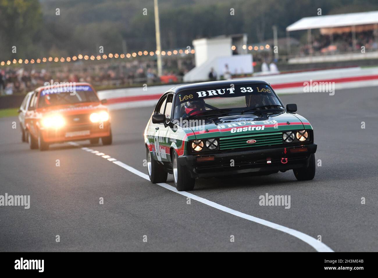 Ludovic Lindsay, Ford Capri III 3 Liter S, Gerry Marshall Trophy, Gruppe 1 Limousine Autos, die in den Jahren zwischen 1970 und 1982, bestehend Stockfoto