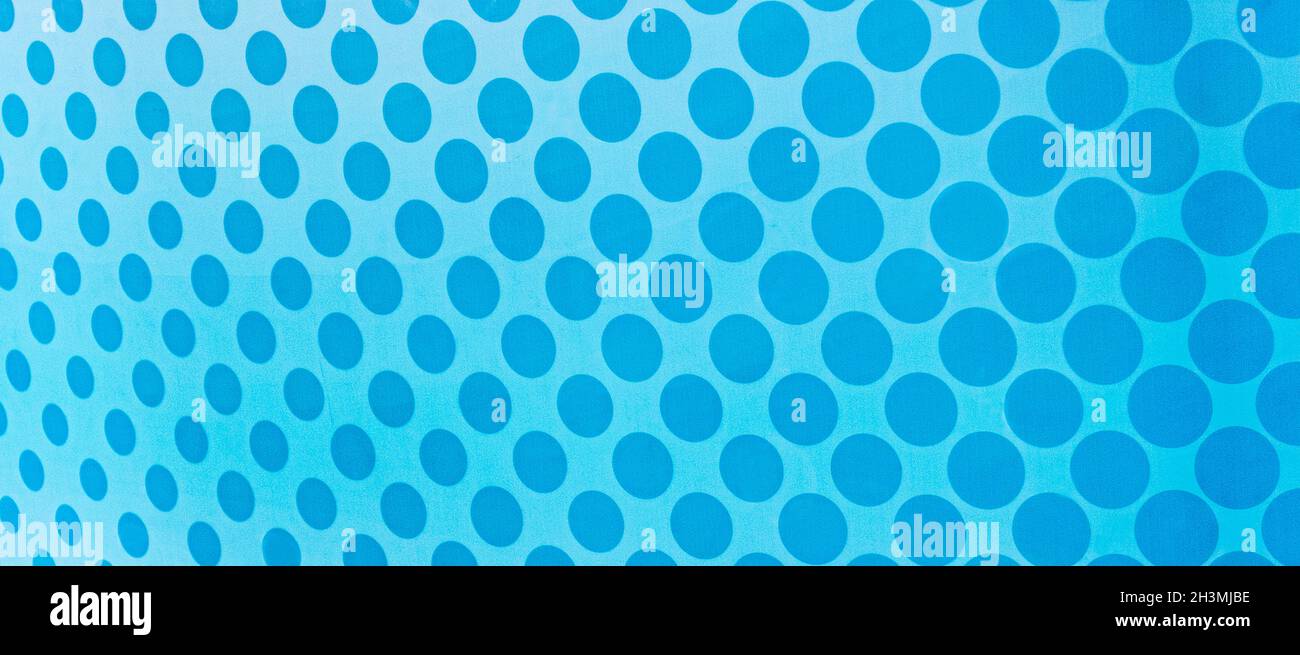Hellblau mit blauen Punkten nahtlose Hintergrund Muster Stockfoto