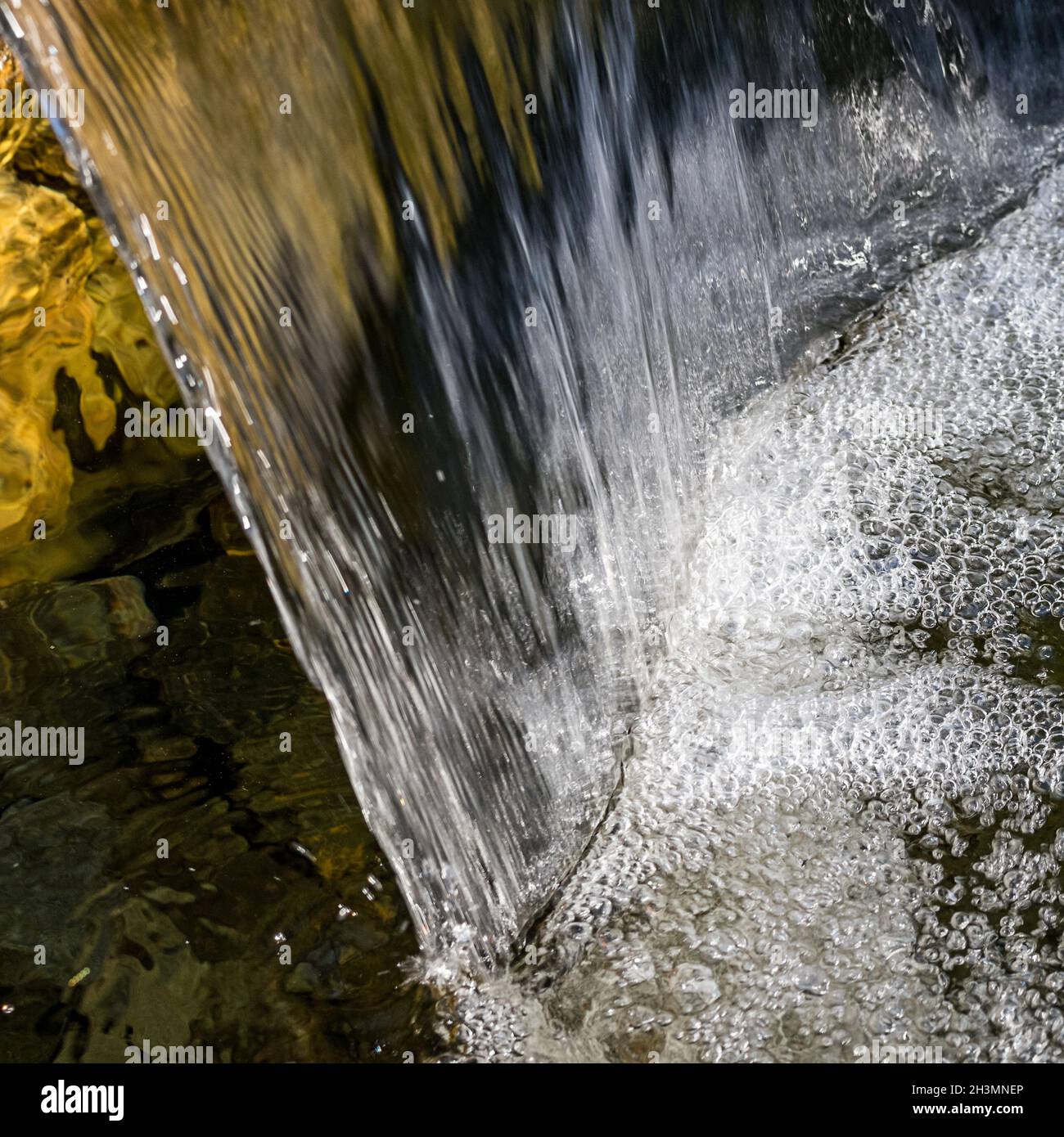 fließendes Wasser Stockfoto