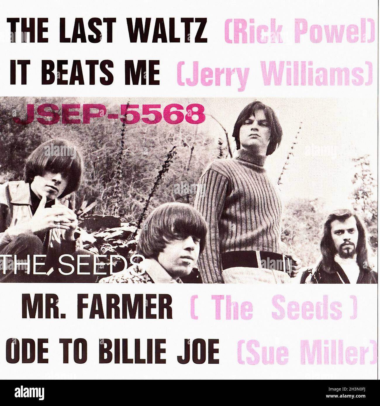 Vintage Vinyl Recording - Seeds, The & Other - Mr Farmer - EP - SW - 1967 Stockfoto