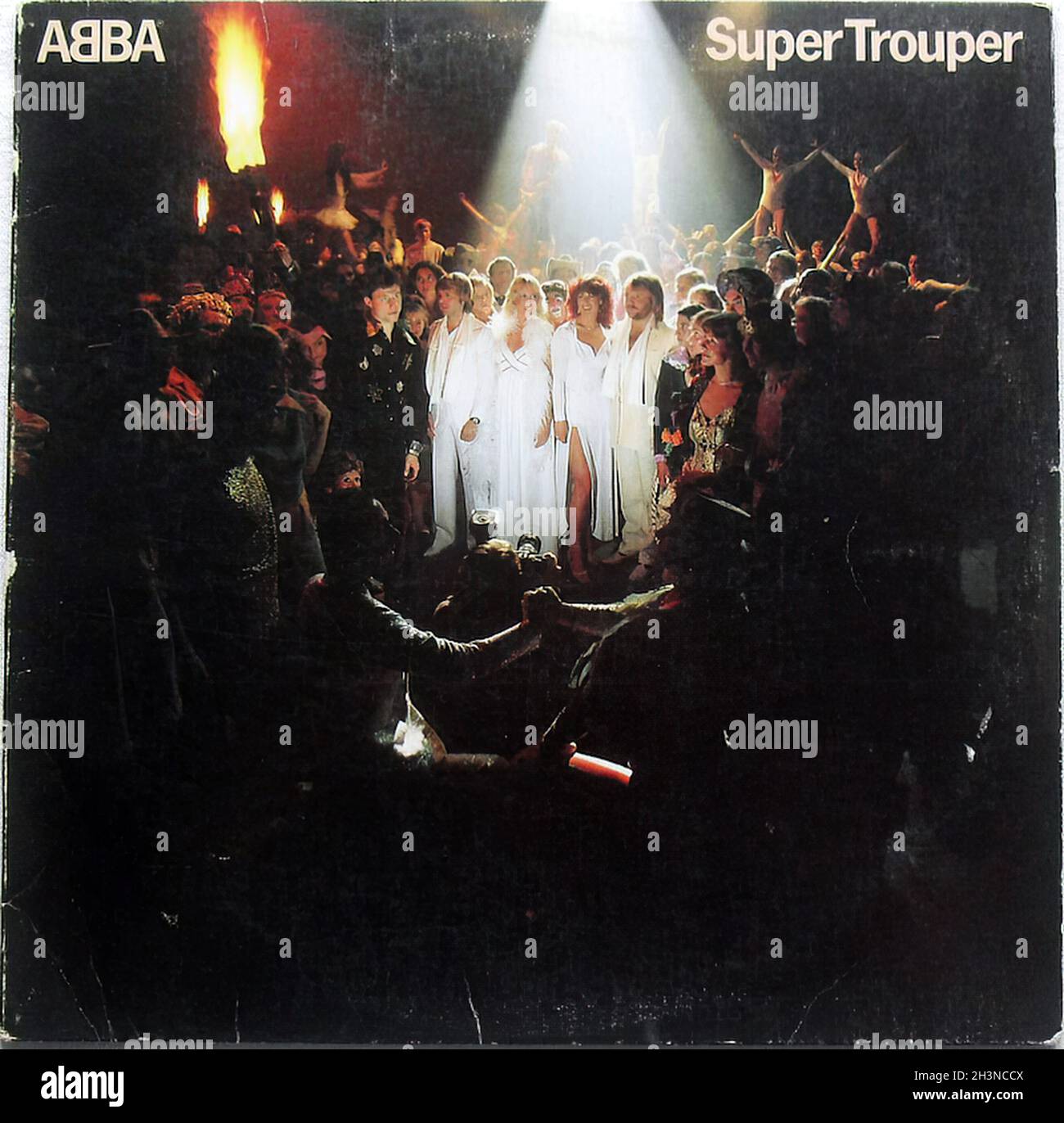 Super Trouper Abba Album Cover Stockfotografie - Alamy