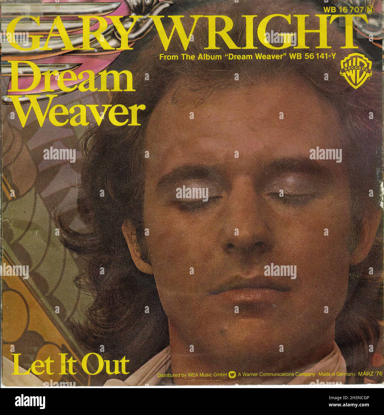 Vintage Vinyl Recording - Wright, Gary - Dream Weaver - 1976 Stockfoto