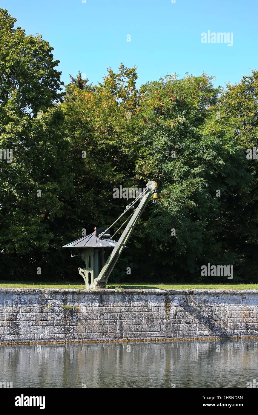 Kelheim ist eine Stadt in Bayern mit vielen historischen Sehenswürdigkeiten Stockfoto