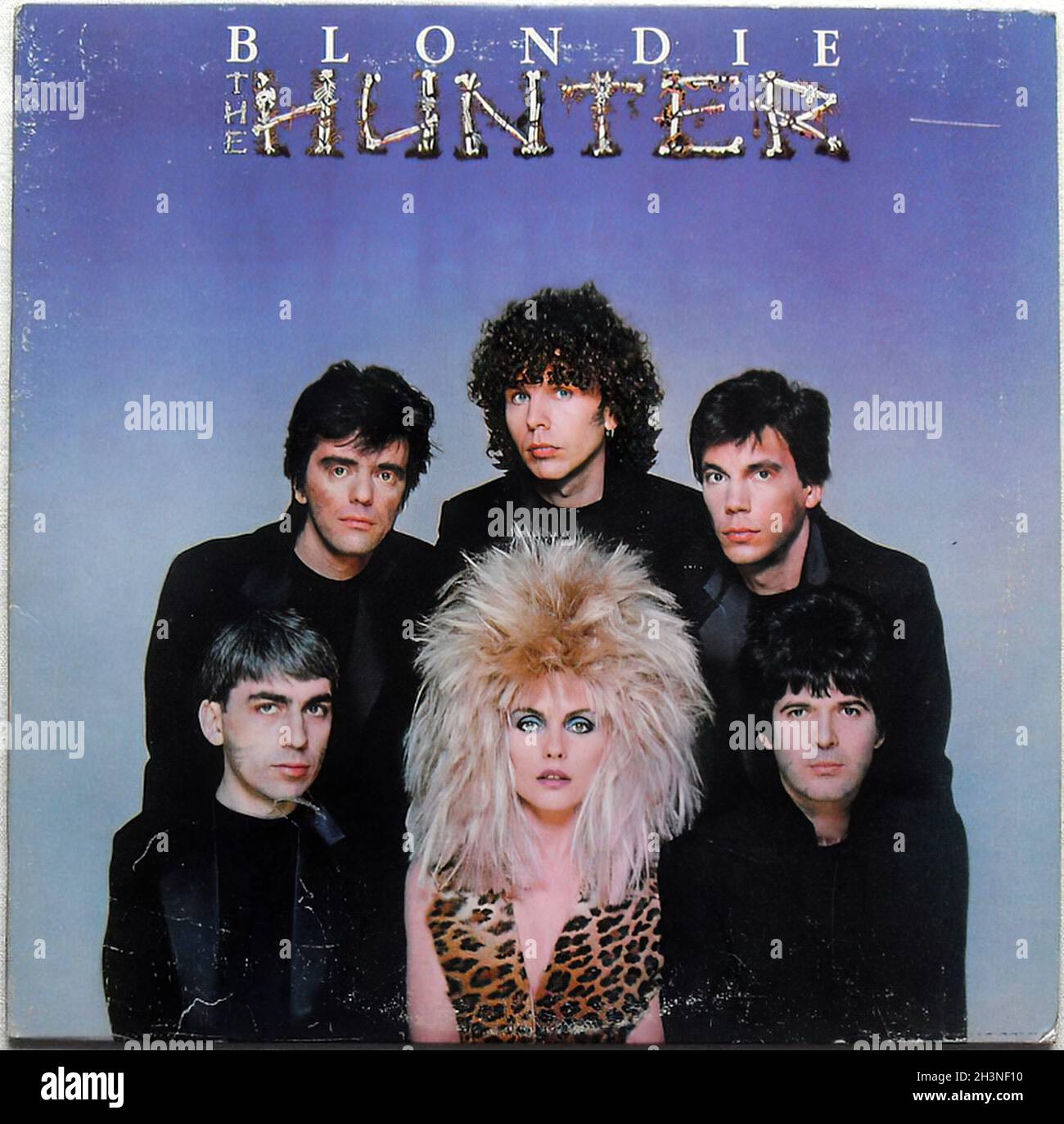 1982 Blondie The Hunter Debbie Harry Record Album LP Sleeve Original Vintage Vinyl Stockfoto