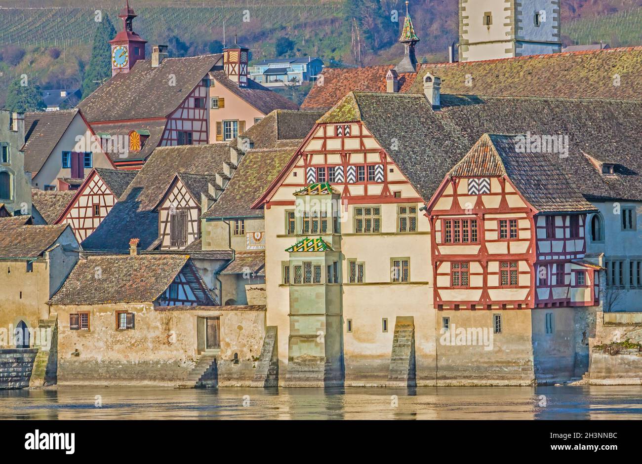 Kloster St. Georgen, Stein am Rhein, Kanton Schaffhausen, Schweiz Stockfoto