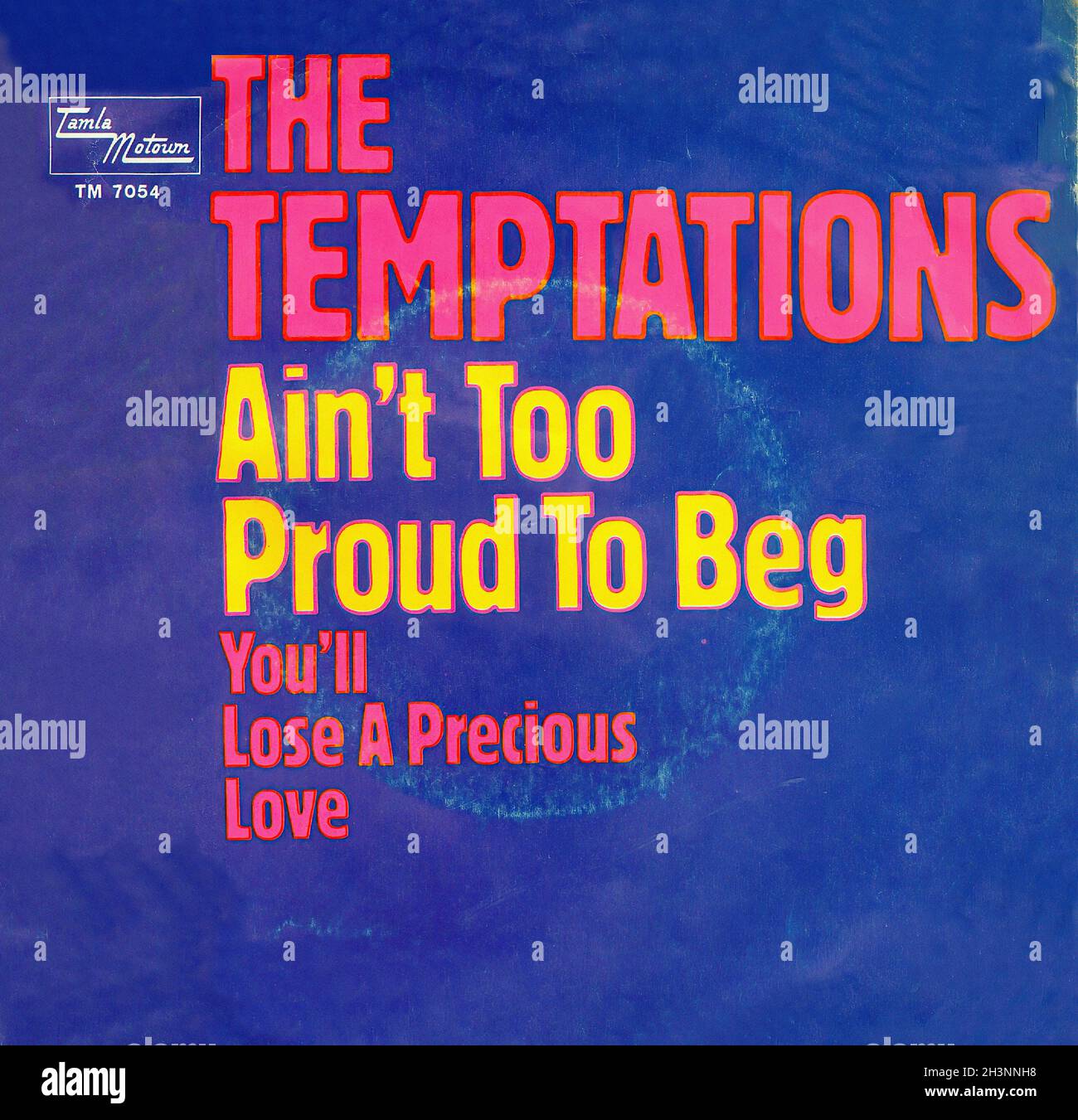 Vintage Vinyl Recording - Temptations, the - 3 - Ain't too proud to betg - D - 1966 Stockfoto