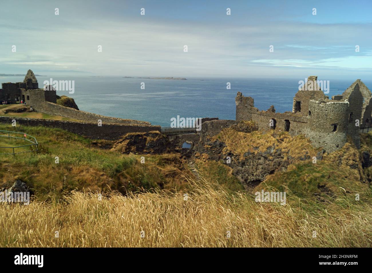 Dunluce Castle Stockfoto