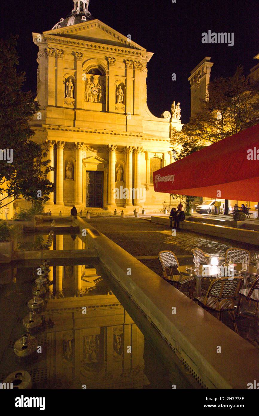 Frankreich, Paris, Place de la Sorbonne, Église de la Sorbonne, Stockfoto