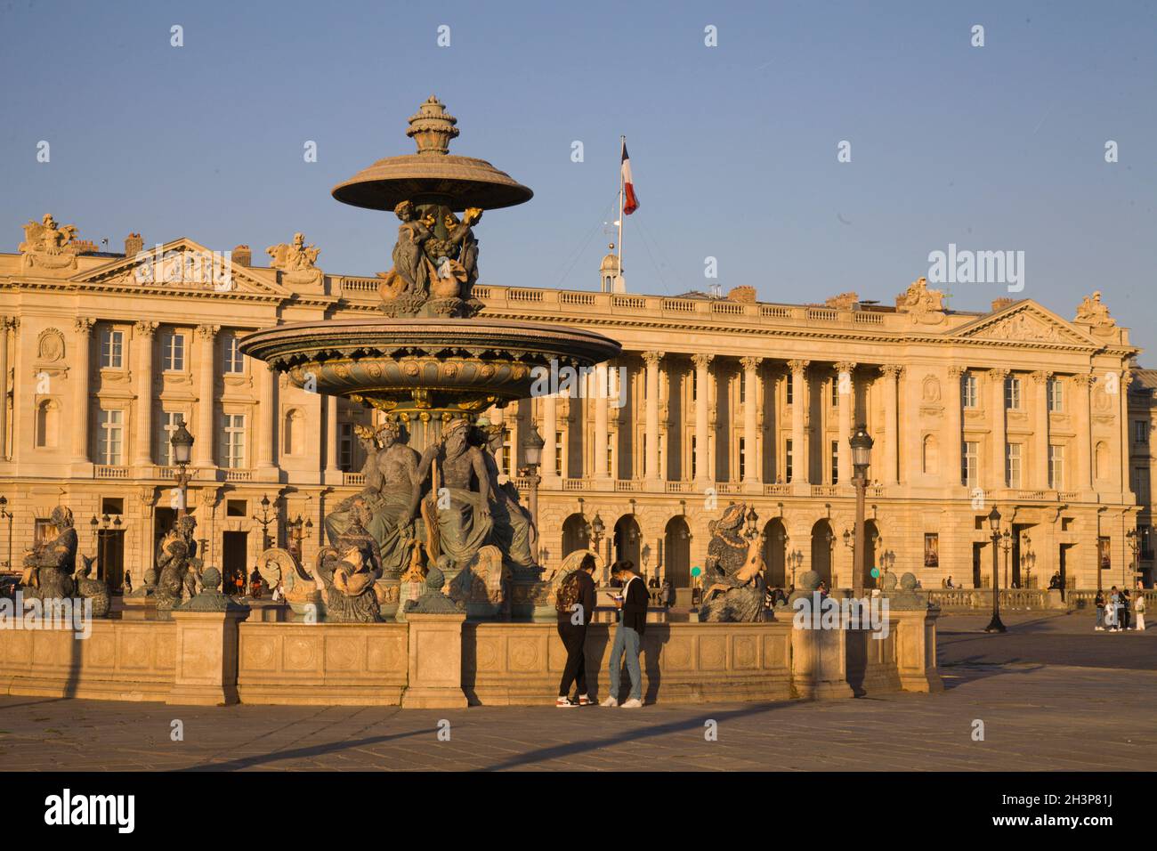 Frankreich, Paris, Place De La Concorde Stockfoto