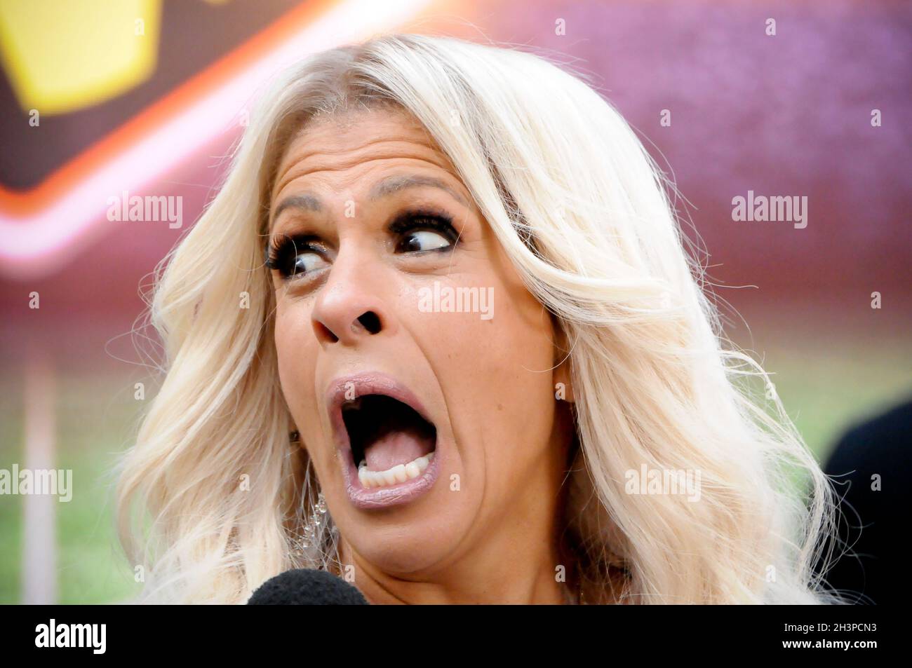 New York City, USA. Okt. 2021. Hoda Kotb besucht das „Today“-TV-Show-Halloween-Special im Rockefeller Center. Kredit: SOPA Images Limited/Alamy Live Nachrichten Stockfoto