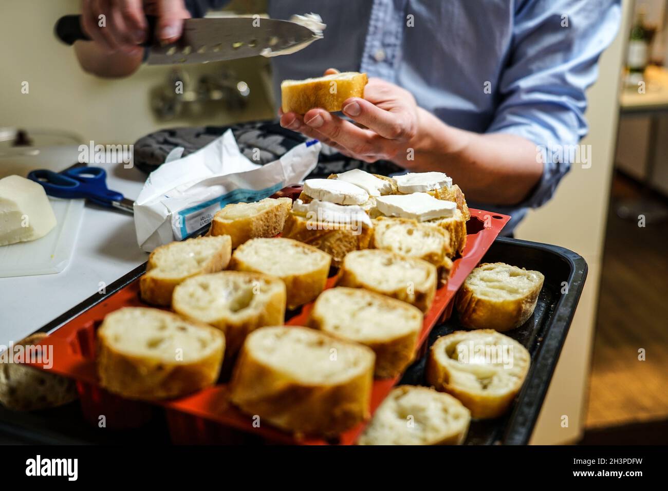 Bild für Heimparty Stockfoto