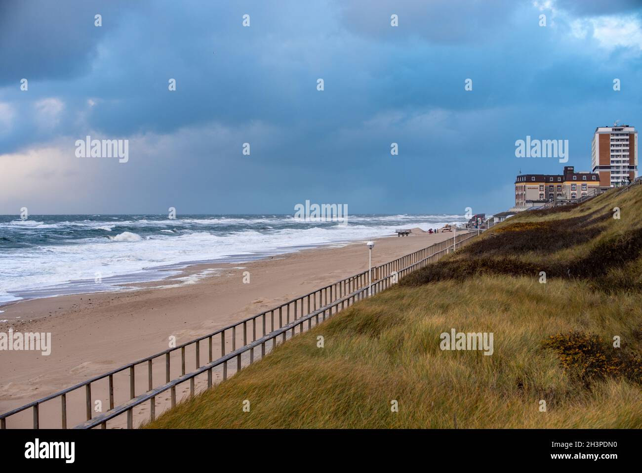 Sturm niedrig Stockfoto