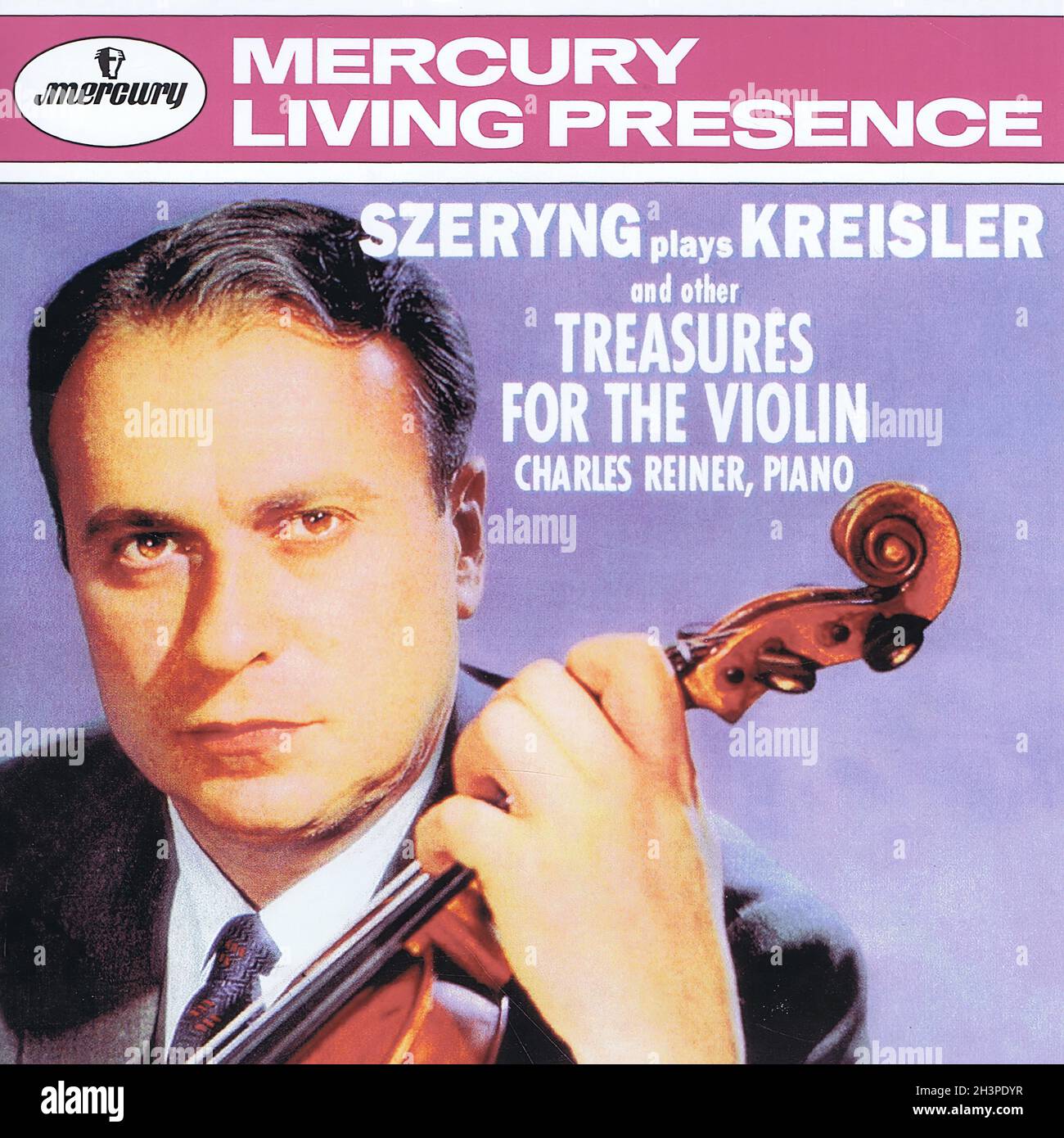 Kreisler Treasures for the Violin - Szeryng Mercury Living Presence Collector's Edition V.1 - Classical Music Vintage Vinyl Record Stockfoto