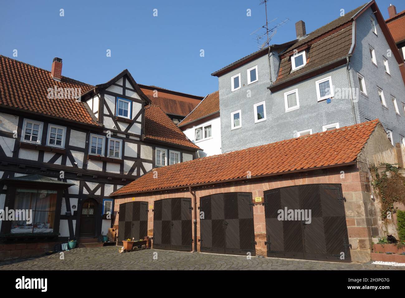 Schlitz in Hessen/Deutschland Stockfoto