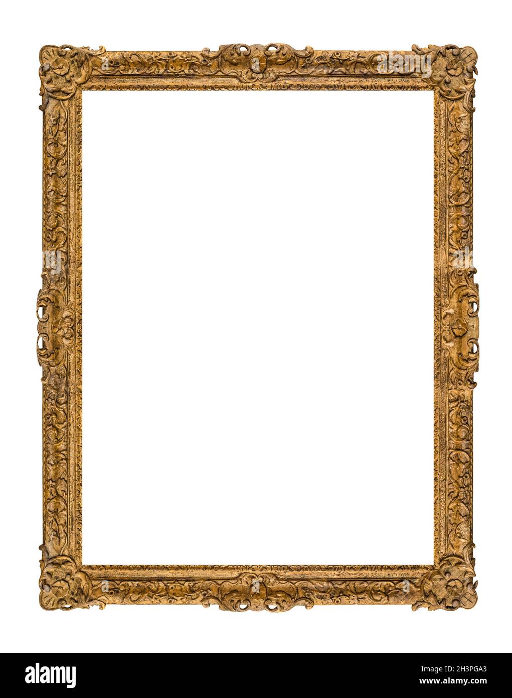 Alte hölzerne Bilderrahmen Stockfoto