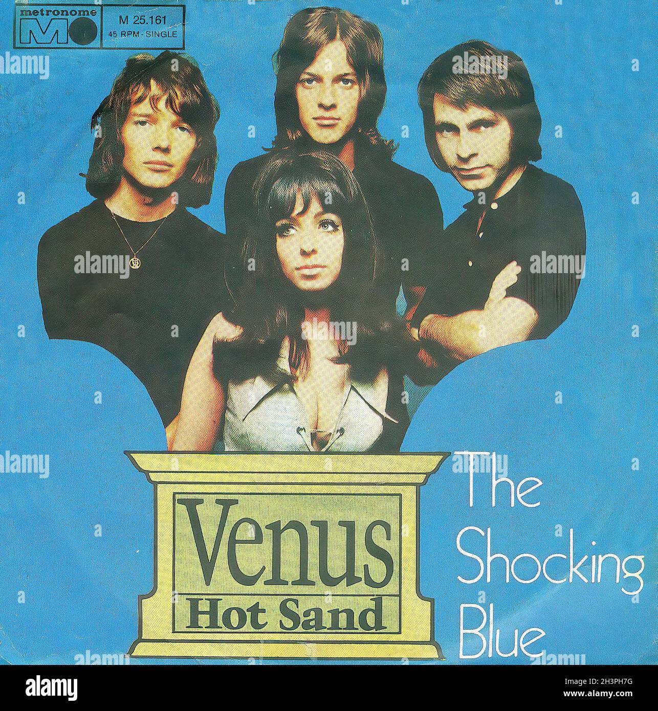 Vintage Vinyl Aufnahme - Shocking Blue - Venus - D - 1969 Stockfoto