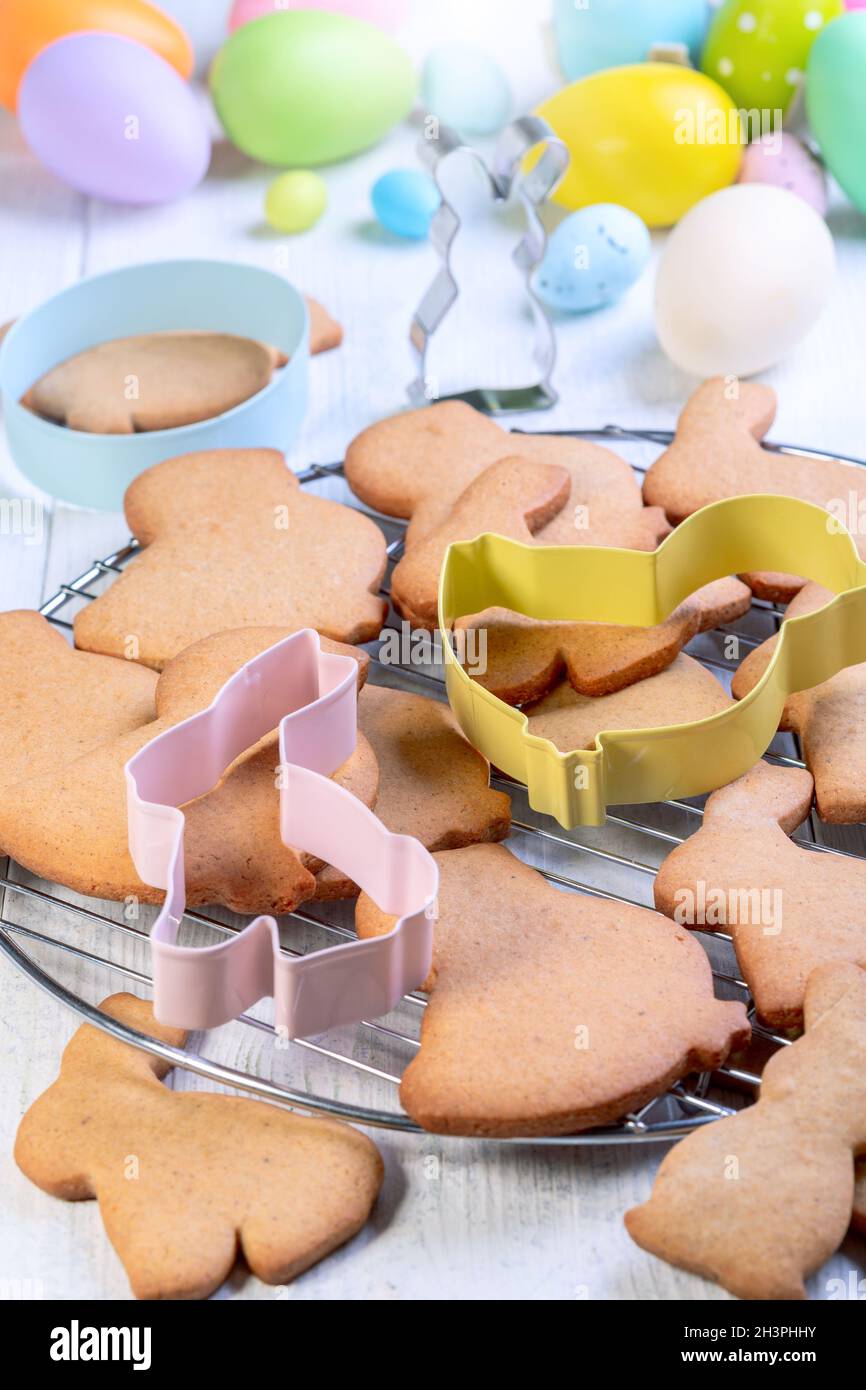 Köstliche Osterkeks. Stockfoto