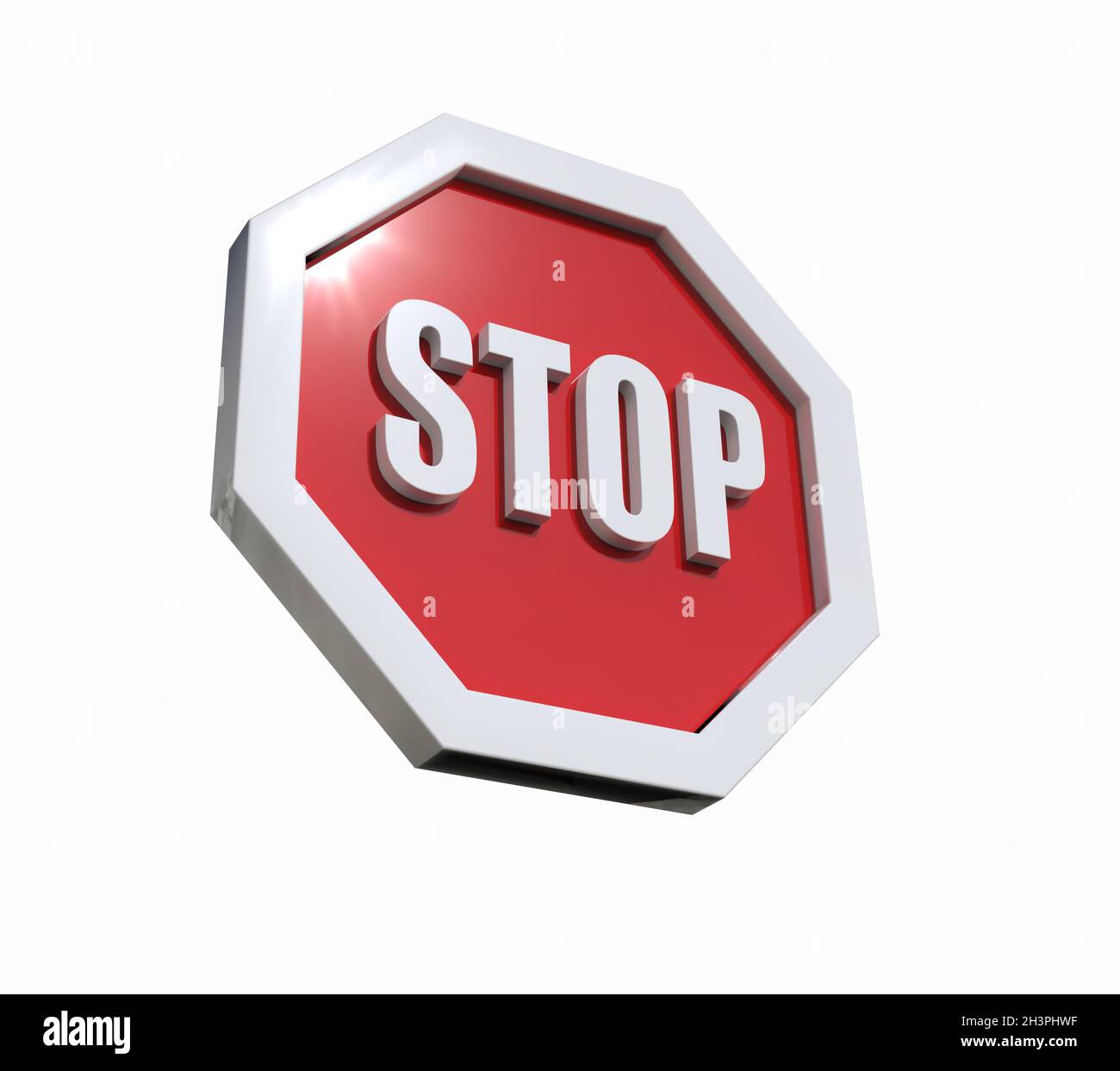 Straßenschild mit SymbolÂ für verbotene Aktivitäten Stockfoto