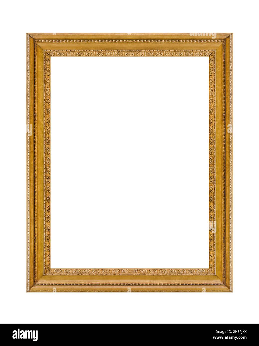Alte hölzerne Bilderrahmen Stockfoto